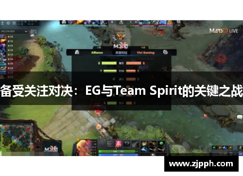 备受关注对决：EG与Team Spirit的关键之战